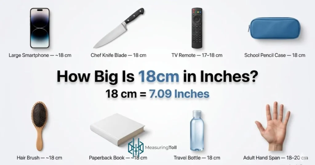 How Big Is 18cm in Inches? Exact Conversion Guide Chart