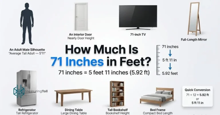 How Much Is 71 Inches in Feet: Simple Conversion Guide