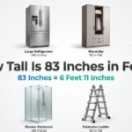 How tall is 83 inches in feet? (Exact Conversion Guide)