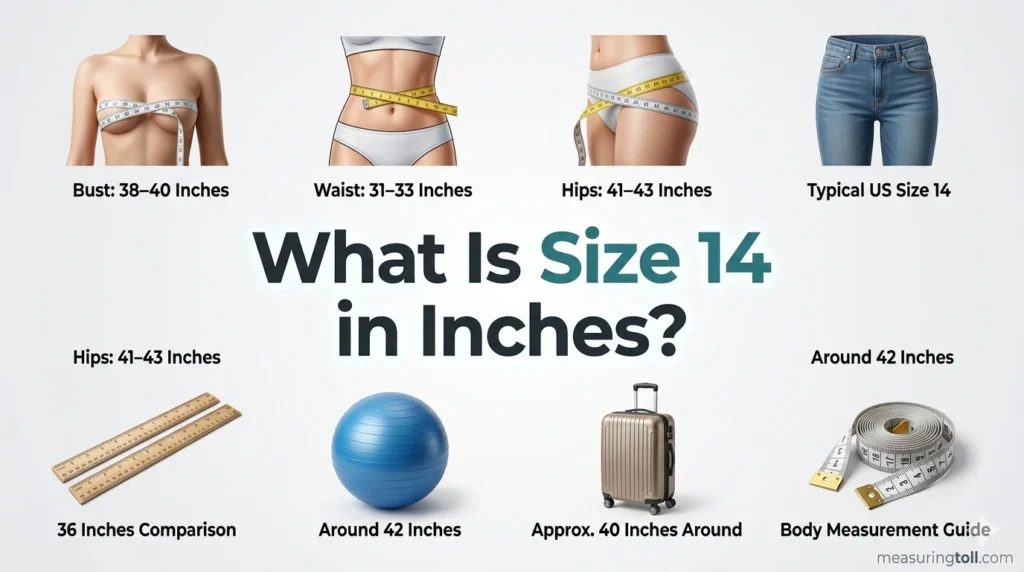 What Is Size 14 in Inches