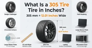 What Is a 305 Tire in Inches: Exact Size Guide