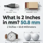 What is 2 inches in mm Conversion Guide