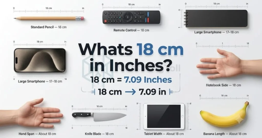 Whats 18 cm in inches: Conversion, Chart & Examples Guide